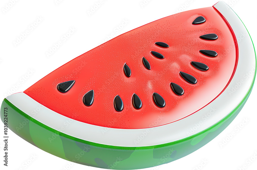 Watermelon slice with seeds Watermelon slice with seeds