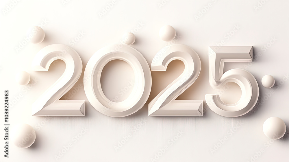 3d render of artistic numbers 3d render of artistic numbers