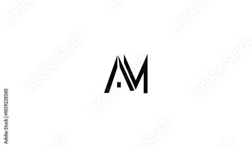 Free Download AM, MA, A, M Logo Letter Monogram - GFXLoad