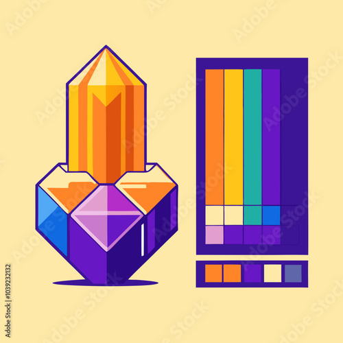 Bismuth color pallette 