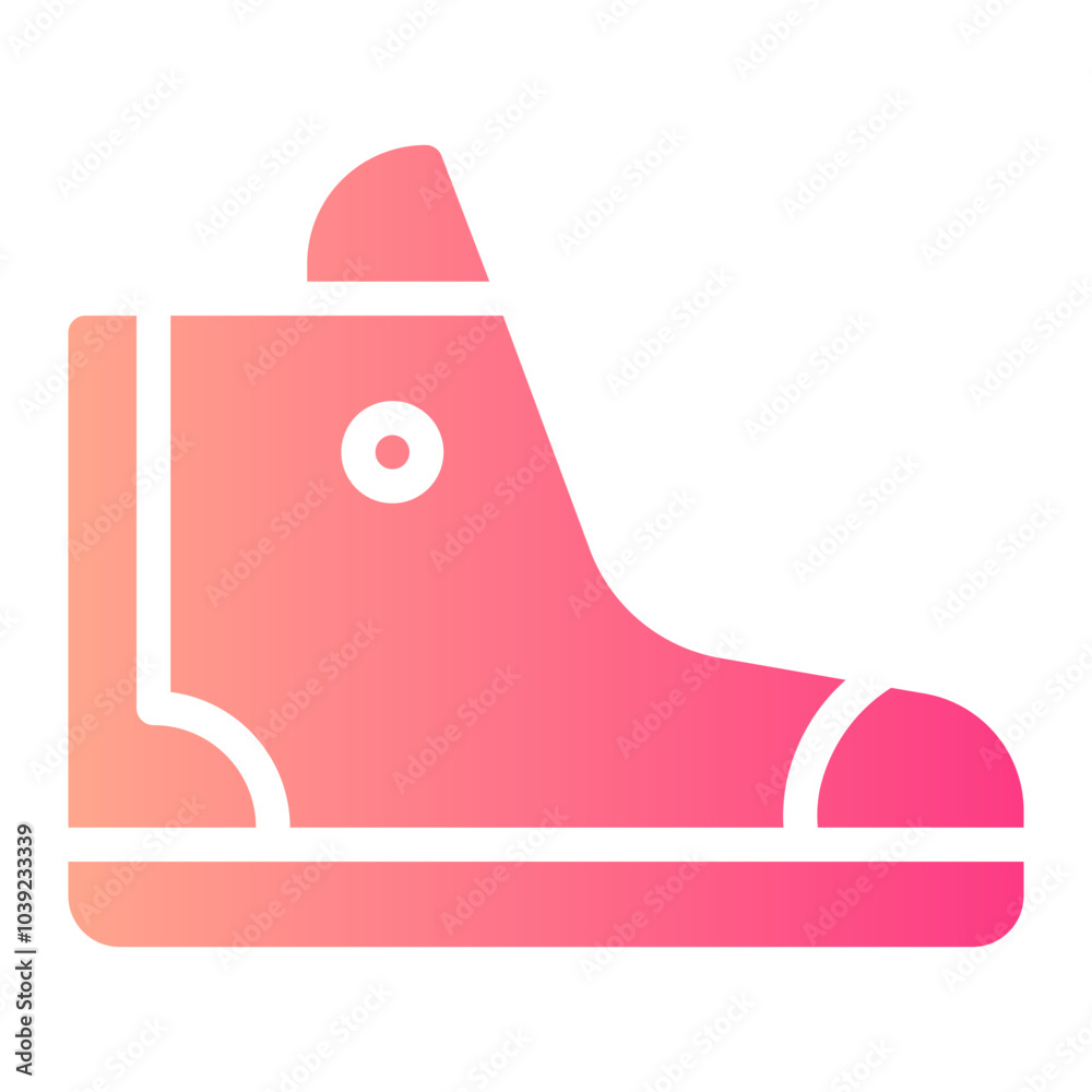 sneaker gradient icon sneaker gradient icon
