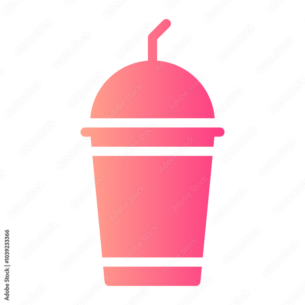 smoothies gradient icon smoothies gradient icon