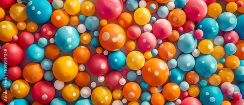 Colorful Polka Dot Pattern for Creative Designs