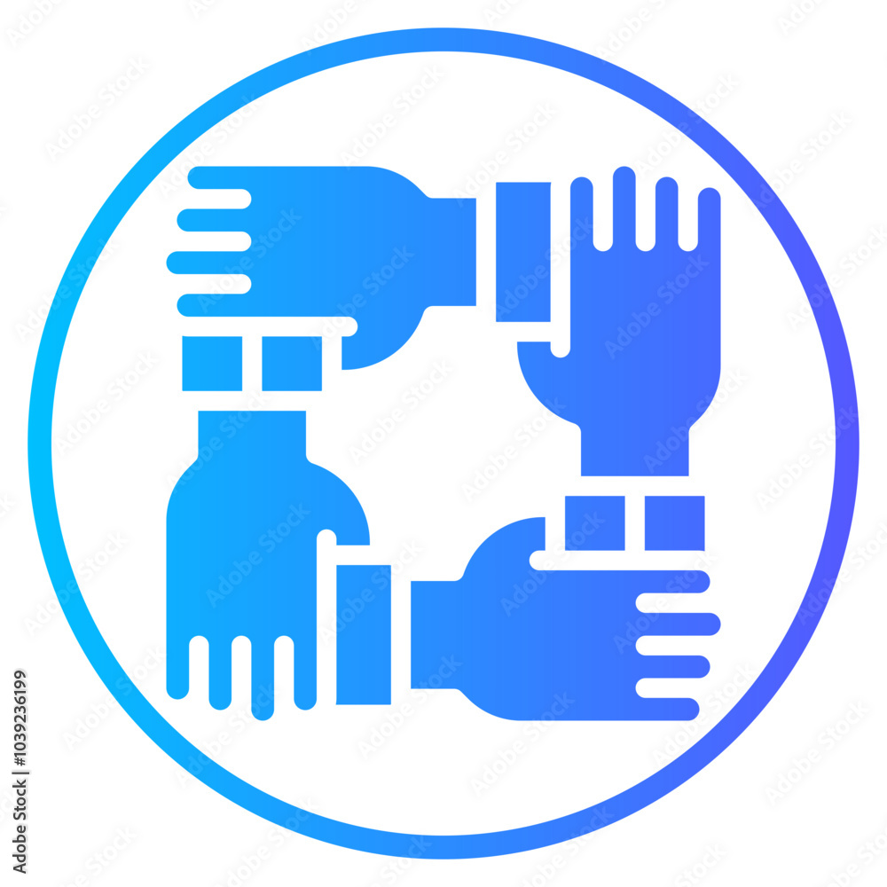 togetherness gradient icon togetherness gradient icon