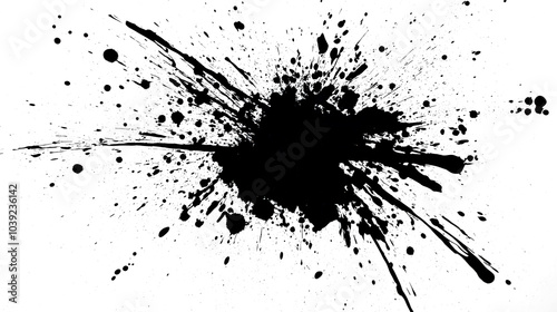 Wallpaper Mural Black ink Torontodigital.ca