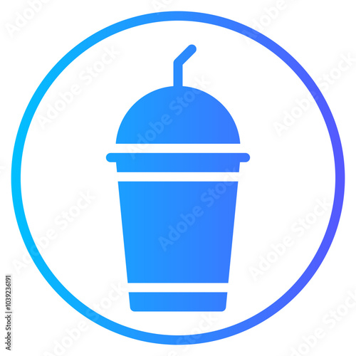 smoothies gradient icon