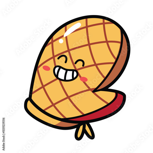 Cute Kitchen Mitt Cartoon Character
