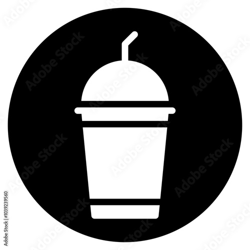 smoothies glyph icon