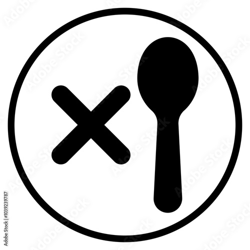 hunger glyph icon