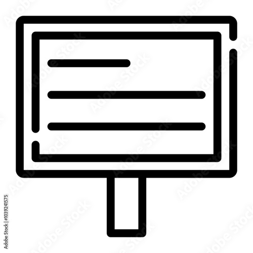 protest line icon