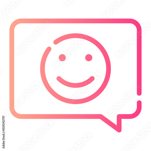 chat gradient icon