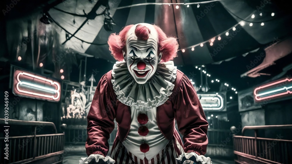 evil clown
Scary Halloween characters evil clown
Scary Halloween characters