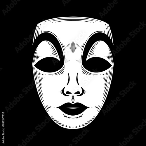 Mask Vector Illustration