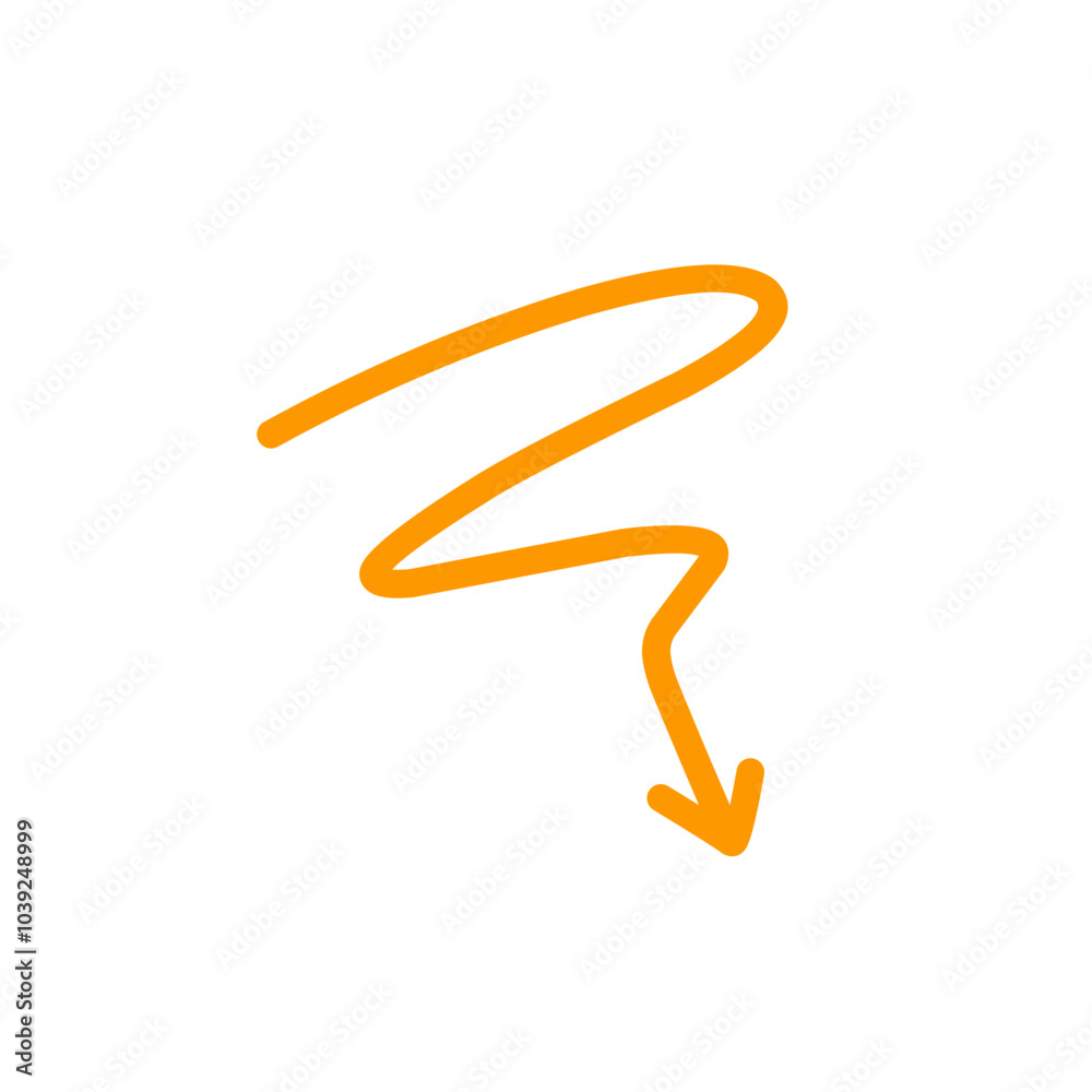 multi colored arrow variation