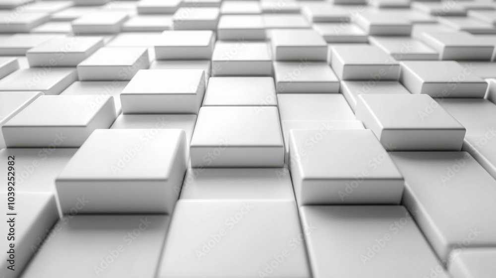 A textured surface of white square tiles arranged in a pattern. A textured surface of white square tiles arranged in a pattern.