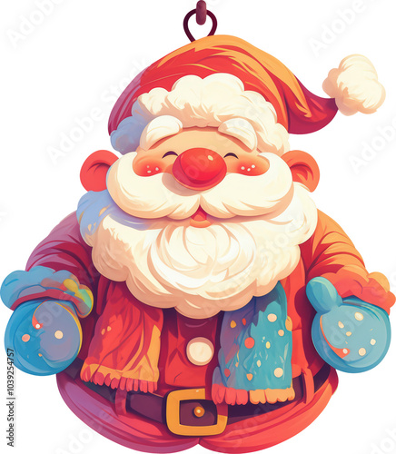 Smiling Santa Claus