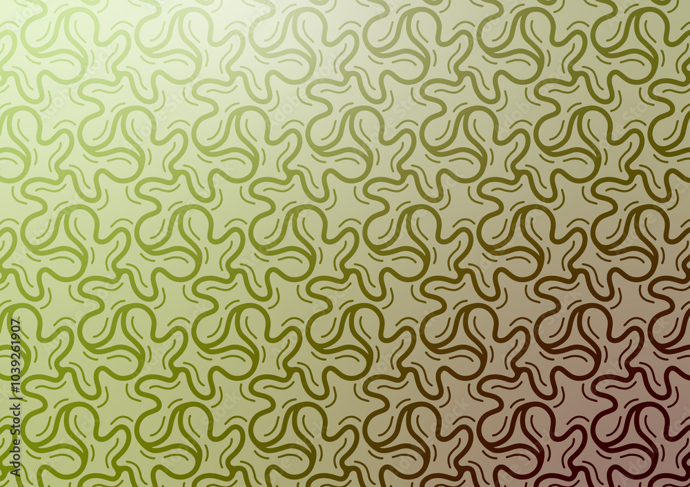 Fototapeta premium Brown line gradient graphic concept art background