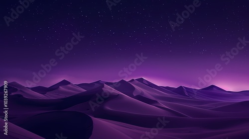 digital technology purple sand dune landscape poster background