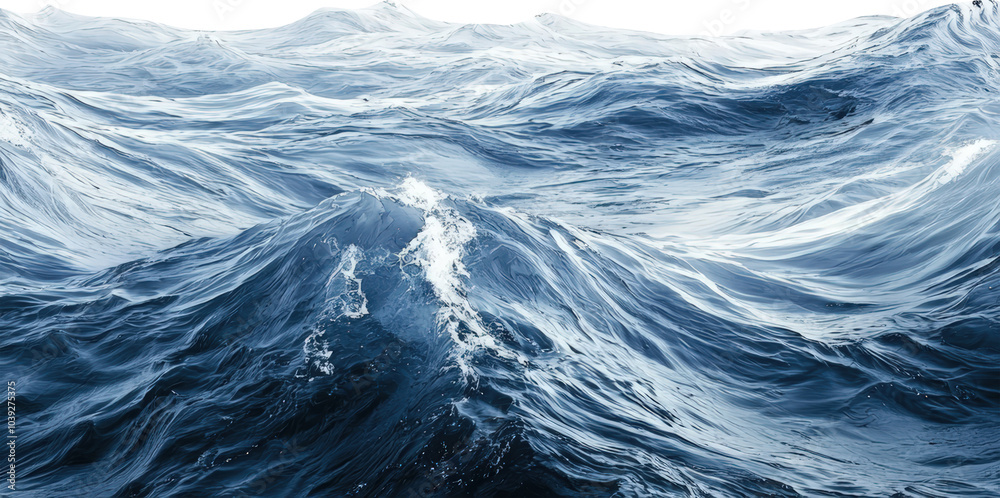 Ocean waves in motion Ocean waves in motion