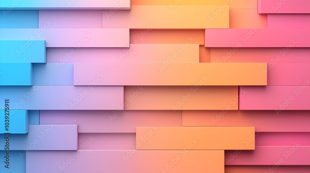Mesmerizing futuristic backdrop featuring an interlocking array of dynamic 3D shapes vibrant gradient colors and glowing light accents creating a captivating sci fi aesthetic Mesmerizing futuristic backdrop featuring an interlocking array of dynamic 3D shapes vibrant gradient colors and glowing light accents creating a captivating sci fi aesthetic