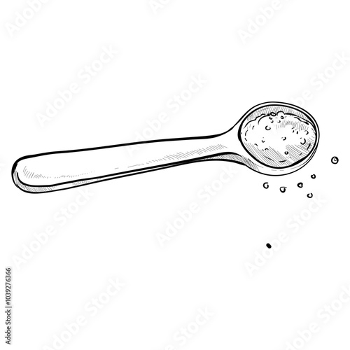 salt handdrawn illustration