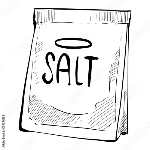 salt handdrawn illustration