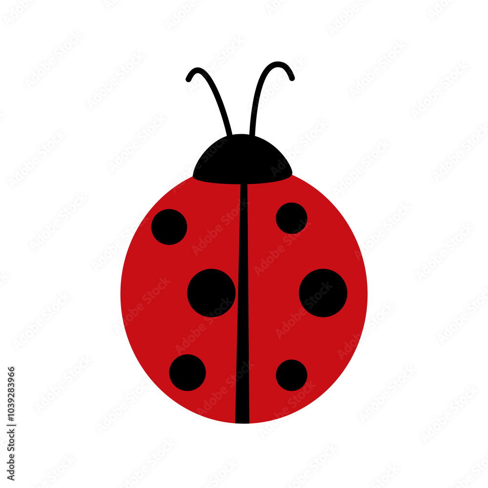 Ladybug icon isolate on transparent background. Ladybug icon isolate on transparent background.