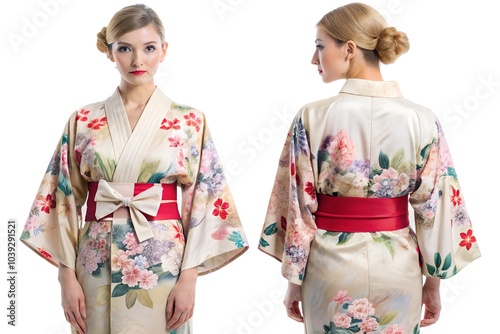 woman in kimono photo