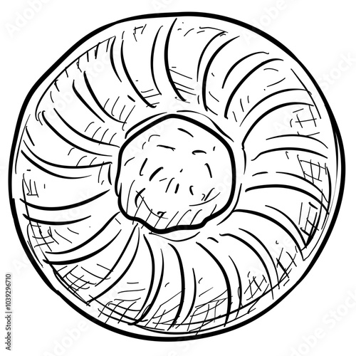 cookies handdrawn illustration