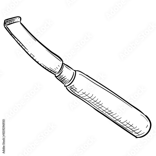 cobbler tools handdrawn illustration