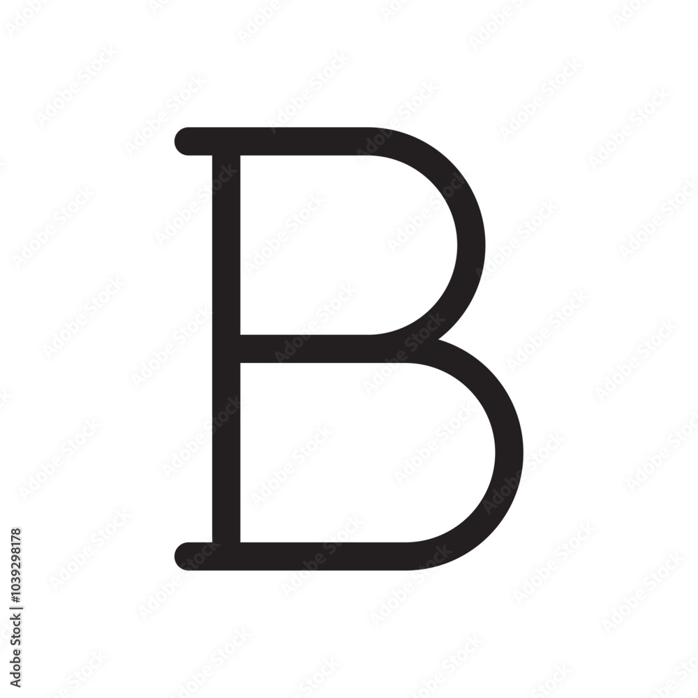 Bold icon Flat line illustration Bold icon Flat line illustration