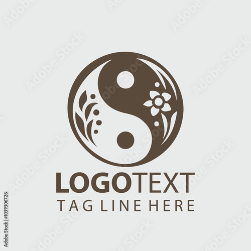 Yin Yang  logo design