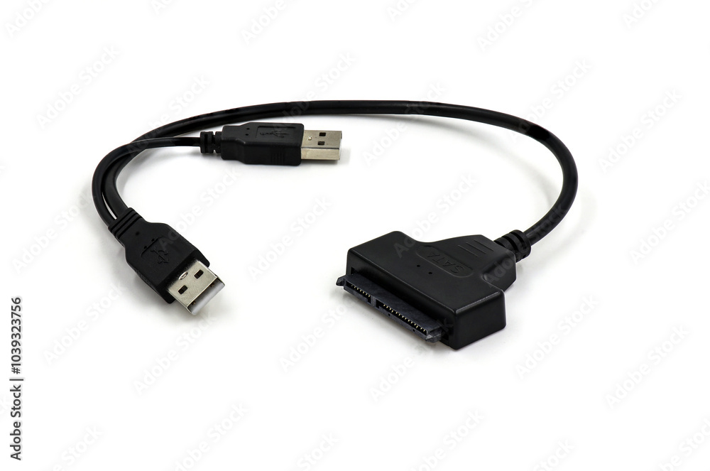 SATA 3 Cable Sata to USB Adapter. Support 2.5 Inches External SSD HDD Hard Drive 22 Pin Sata Cable SATA 3 Cable Sata to USB Adapter. Support 2.5 Inches External SSD HDD Hard Drive 22 Pin Sata Cable