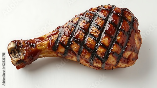 Grilled Chicken Leg with BBQ Sauce