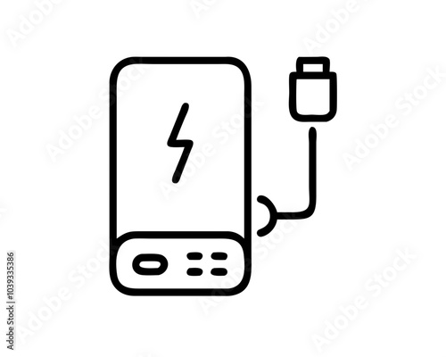 power bank icons