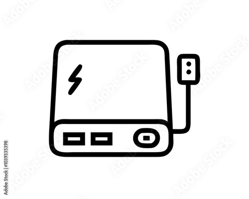 power bank icons