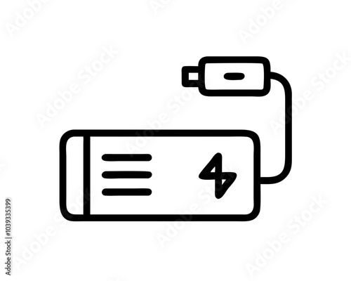 power bank icons