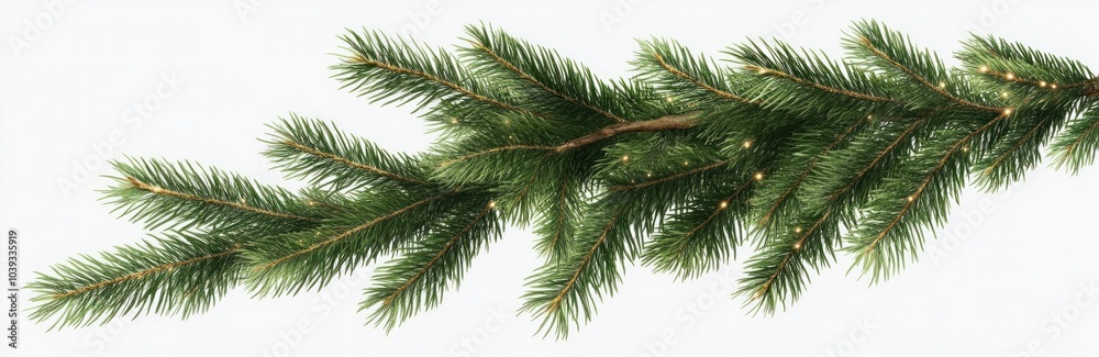 Christmas tree branch isolated on transparent background. Festive decoration element. Banner. Christmas tree branch isolated on transparent background. Festive decoration element. Banner.
