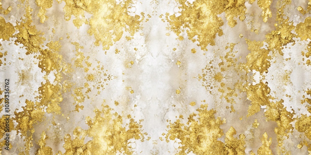 Background of gold acrylic paint mixed with white paint and gold dust wallpaper Background of gold acrylic paint mixed with white paint and gold dust wallpaper