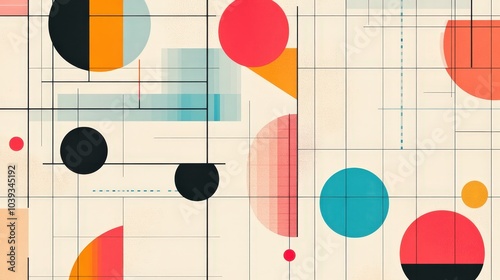 Explore the use of grids in graphic design.