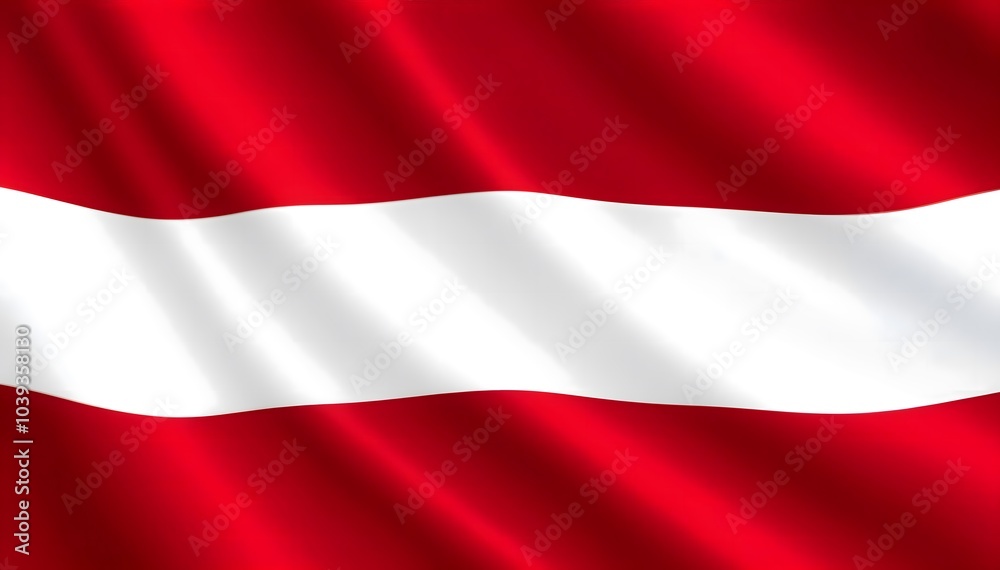 Flag of Austria waving beautifully. Austria flag for independence day Flag of Austria waving beautifully. Austria flag for independence day