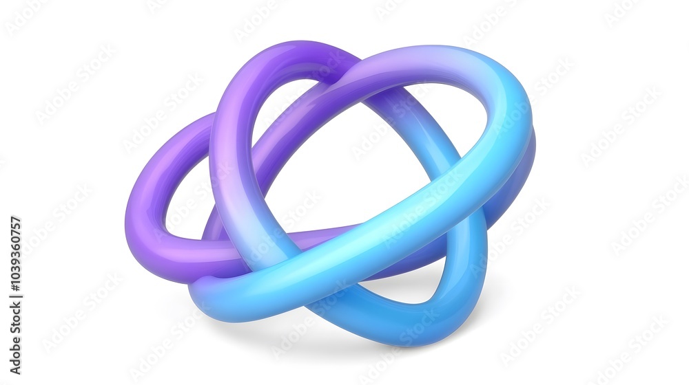 Abstract line, 3d render Abstract line, 3d render