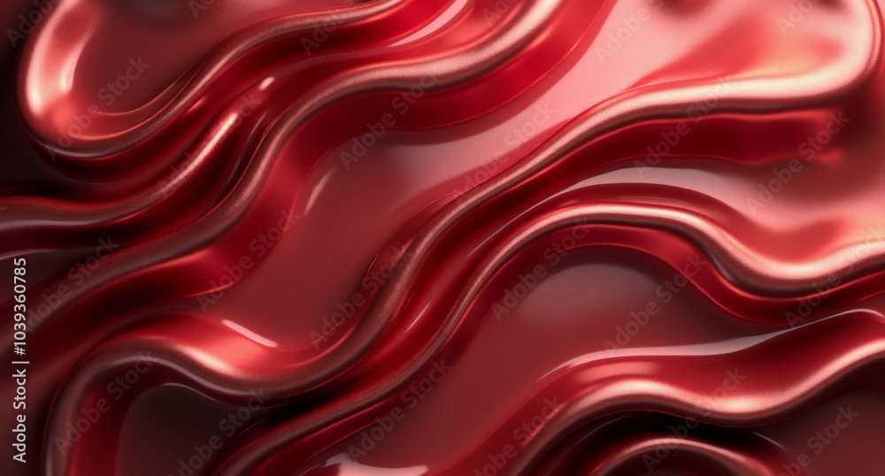 A ruby metal background with smooth folds, draped in oil. Chrome-plated details, nickel accents, and flowing satin textures shimmer in a highly detailed scene. A ruby metal background with smooth folds, draped in oil. Chrome-plated details, nickel accents, and flowing satin textures shimmer in a highly detailed scene.