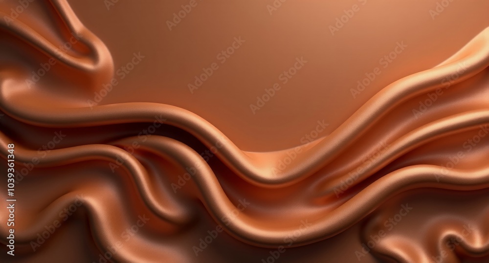 A terracotta bronze backdrop with dynamic folds, chrome plating, and steel accents. Shimmering polyester textures flow across the oil-draped surface. A terracotta bronze backdrop with dynamic folds, chrome plating, and steel accents. Shimmering polyester textures flow across the oil-draped surface.