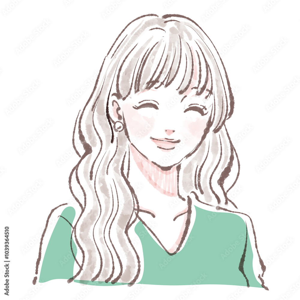 女性・女の子のイラスト素材