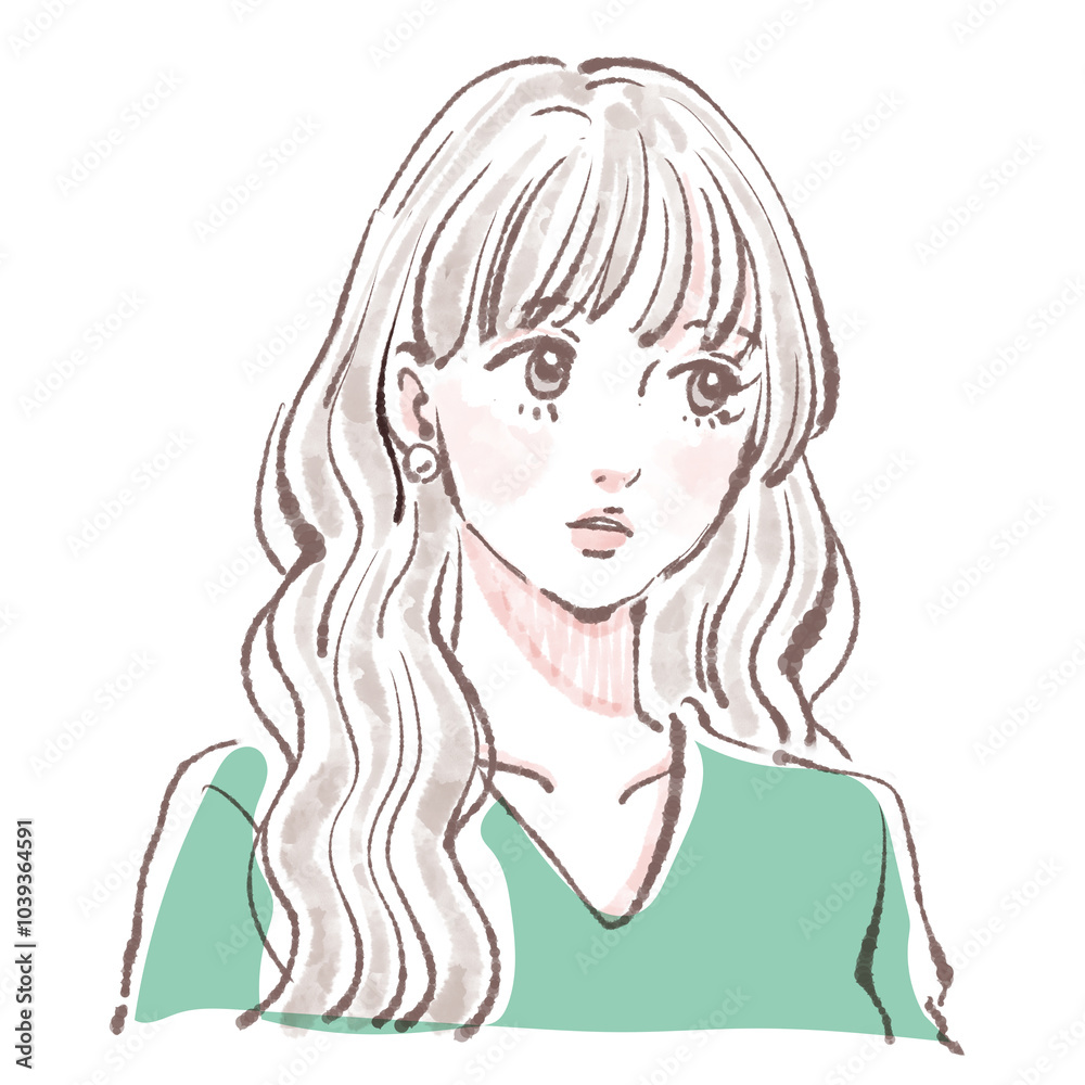 女性・女の子のイラスト素材