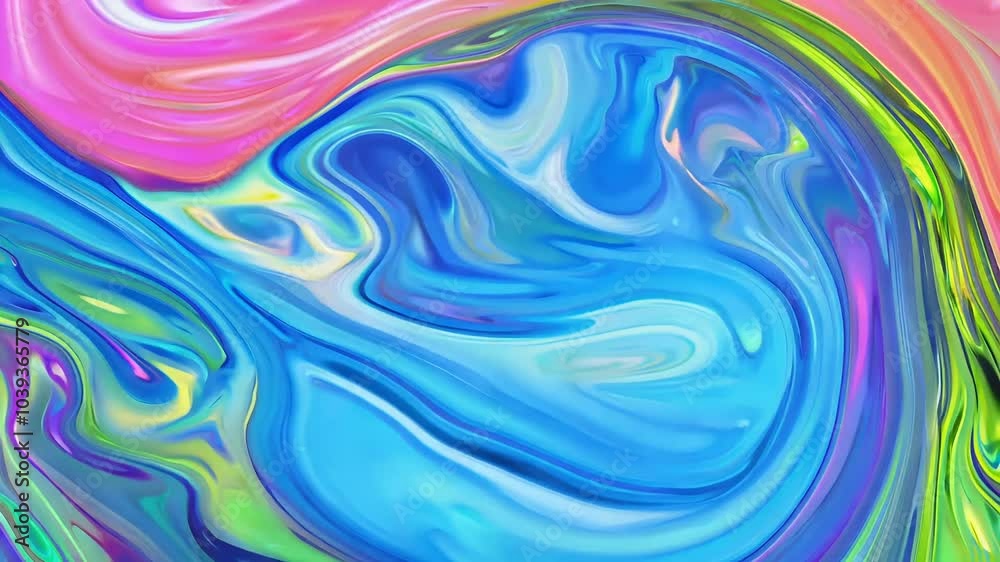 vibrant abstract background features colorful liquid textures creating iridescent gradient that flows beautifully loopable animation suitable various visual projects 4K fluid 2021 three vibrant abstract background features colorful liquid textures creating iridescent gradient that flows beautifully loopable animation suitable various visual projects 4K fluid 2021 three