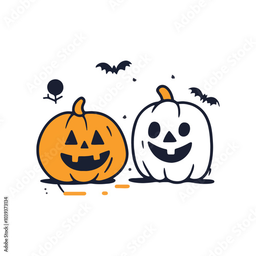 halloween spooky ilustrator,scary halloween night vector,cute halloween ghost character