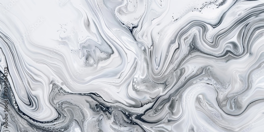 Abstract white fluid art marble paint texture background Abstract white fluid art marble paint texture background
