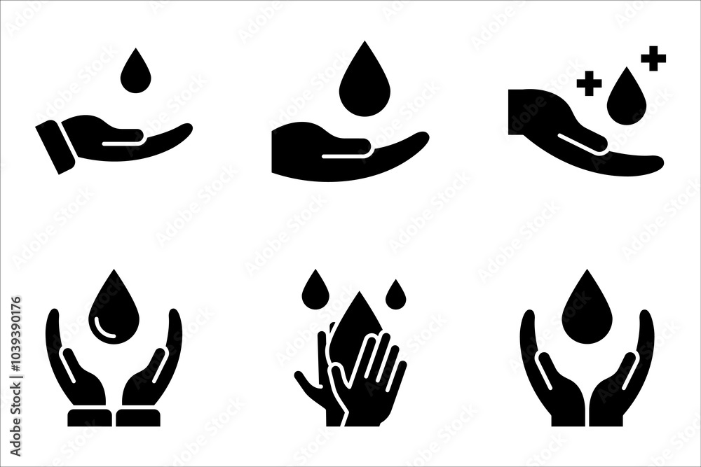 save water icon set. Thin line save water, ecology icon from ecology collection. vector illustration on white background save water icon set. Thin line save water, ecology icon from ecology collection. vector illustration on white background